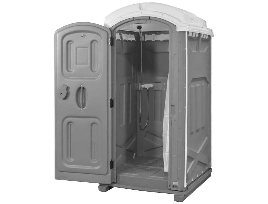 shower unit that is a product  for portable restrooms